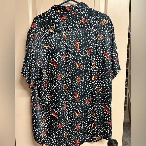 Men’s Zara lightning bolt print shirt-Size XL - Picture 3 of 3